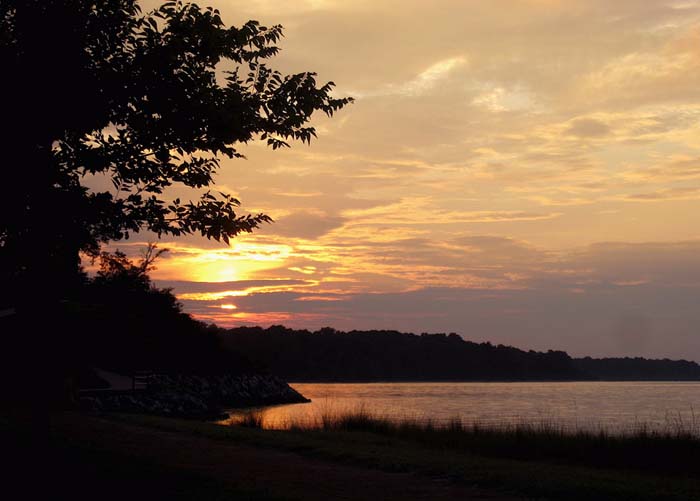 Sunset Over York River